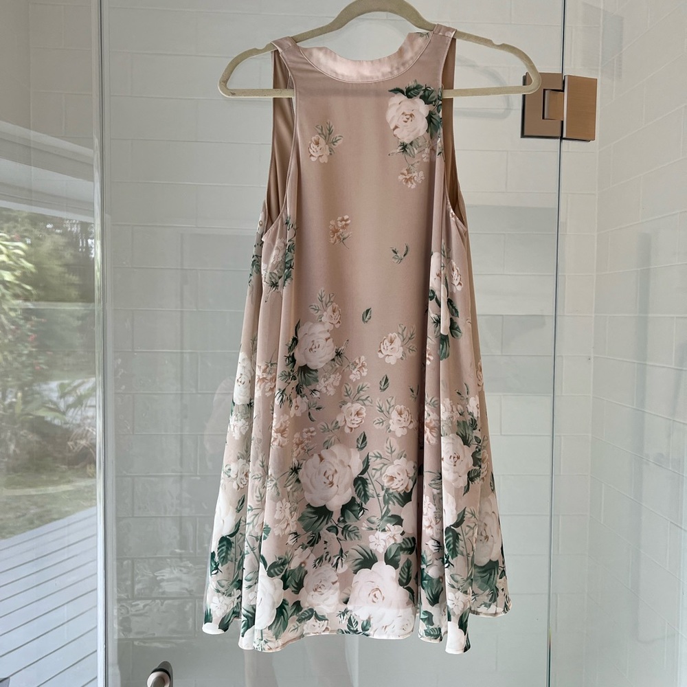 Show me your Mumu mini dress floral